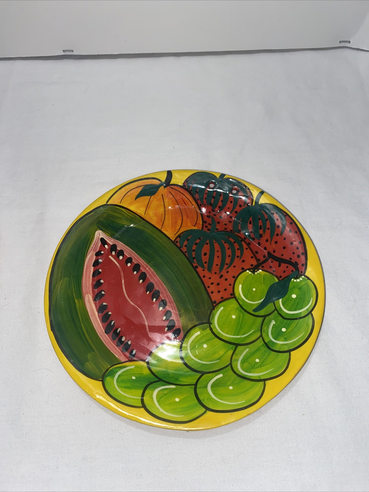 Clay Plate And Bowl, Made In Mexico