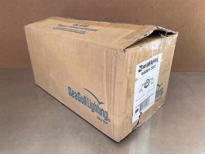 New Sea Gull Two Light Wall Bath Light Fixture 44061-782 Bronze