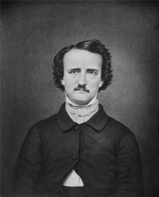 EDGAR ALLAN POE POET WRITER RAVEN GLOSSY POSTER PICTURE PHOTO PRINT BANNER 8864
