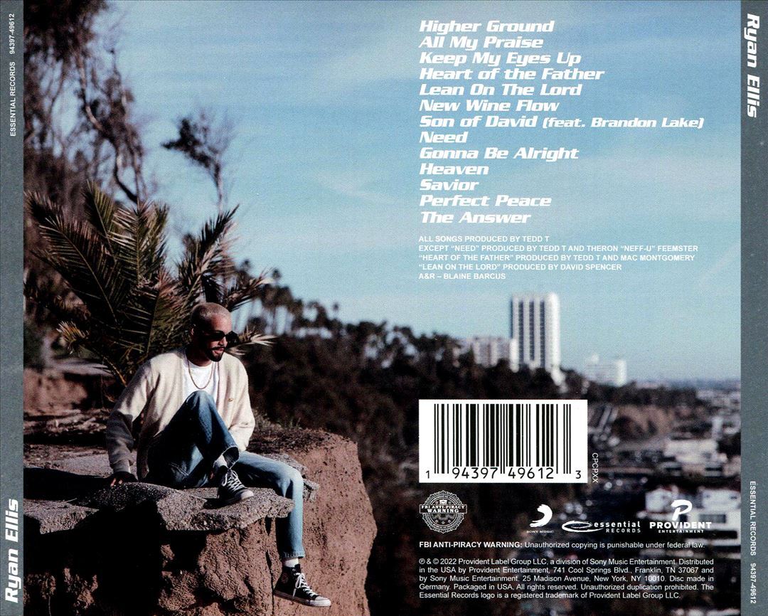 RYAN ELLIS RYAN ELLIS NEW CD