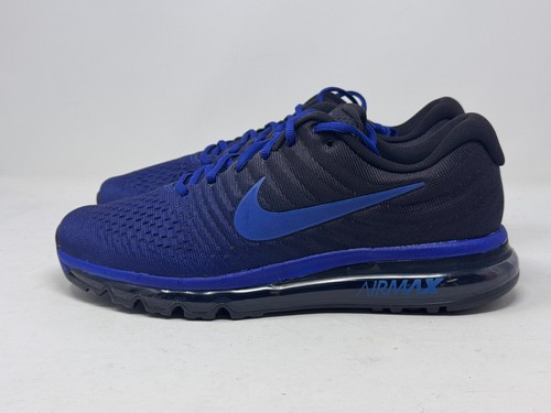 Nike Air Max 2017 Sneakers Running Blue Black Cobalt 849559-401 Men's Shoes