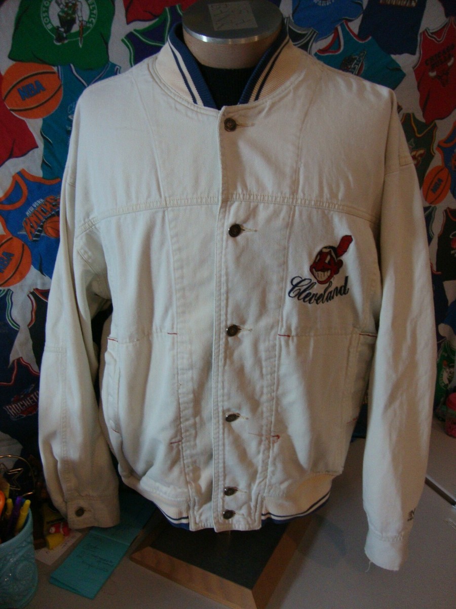 ジャケット・アウター Vintage Mirage Cleveland Indians Jacket Vintage Mirage Cleveland Indians reversible jacket, | Depop