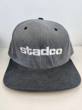 Vintage USA MADE Stadco Aerospace Defense Trucker Hat Snapback Cap New NOS