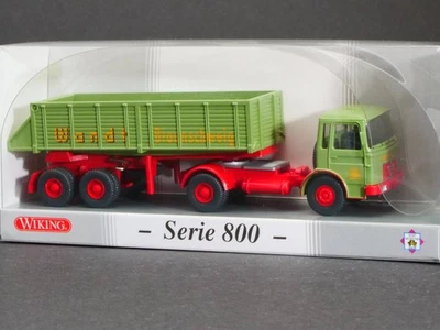 Wiking PMS 254230 MAN F8 Hinterkipper-SZ Wandt Serie 800 wie NEU! OVP 1707-20-43 - Bild 1 von 4