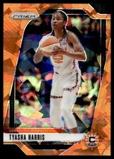 2024 Panini Prizm WNBA #102 Tyasha Harris Ice Orange Prizms