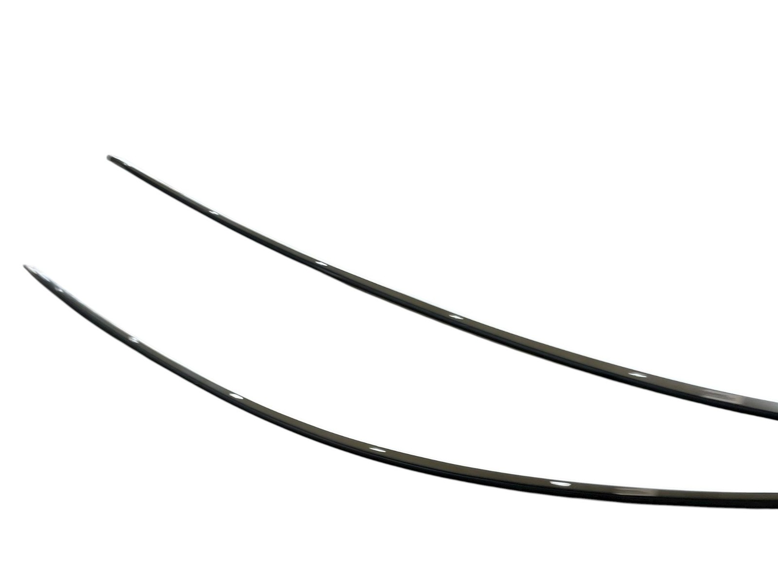 2008-2019 MASERATI GRANTURISMO EXTERIOR DOOR UPPER MOULDING TRIM PANEL SET (2)
