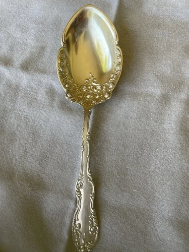 Towle  Sterling Silver (.925) Serving Spoon Ornate Floral Pat. 1892 1850-1899