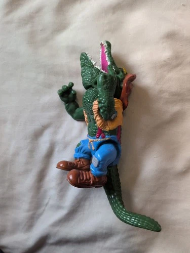 Vintage 1989 Teenage Mutant Ninja Turtles Leatherhead Playmates Action Figure