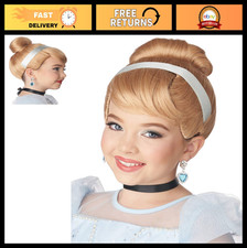 Cinderella Blonde Wig for Kids - Fairy Tale Costume Accessory, Standard Size