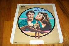 THE GRADUATE CED VERY GOOD CONDITION VERY RARE GREAT FILM CLASSIC 