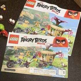LEGO Angry Birds 75823 Bird Island Egg Heist Sealed Retired Set