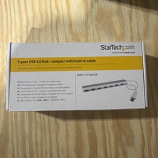 StarTech.com 7 Port Compact USB 3.0 Hub with ...