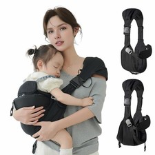 Baby Sling Carrier, Baby Carrier Newborn to Toddler Wrpas Carrier Essentials ...