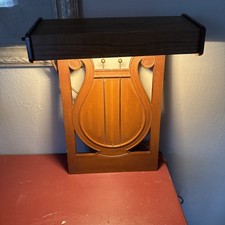 Vintage Harp Piano Organ Music Sheet Holder and Adjustable Light  Working