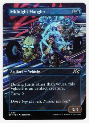 MTG Aetherdrift *FOIL* REVVED UP SHOWCASE C Midnight Mangler #0301
