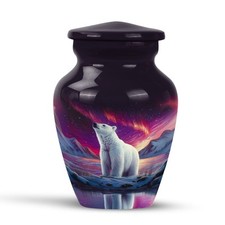 Bear Urn Mini Urns for Cremated Ashes 3 Inch Human Funeral Keepsake Memorial