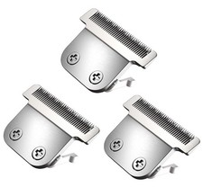 NEW 3 Pack T-Blade Detachable Universal 2.40mm Replacements-Fits WAHL