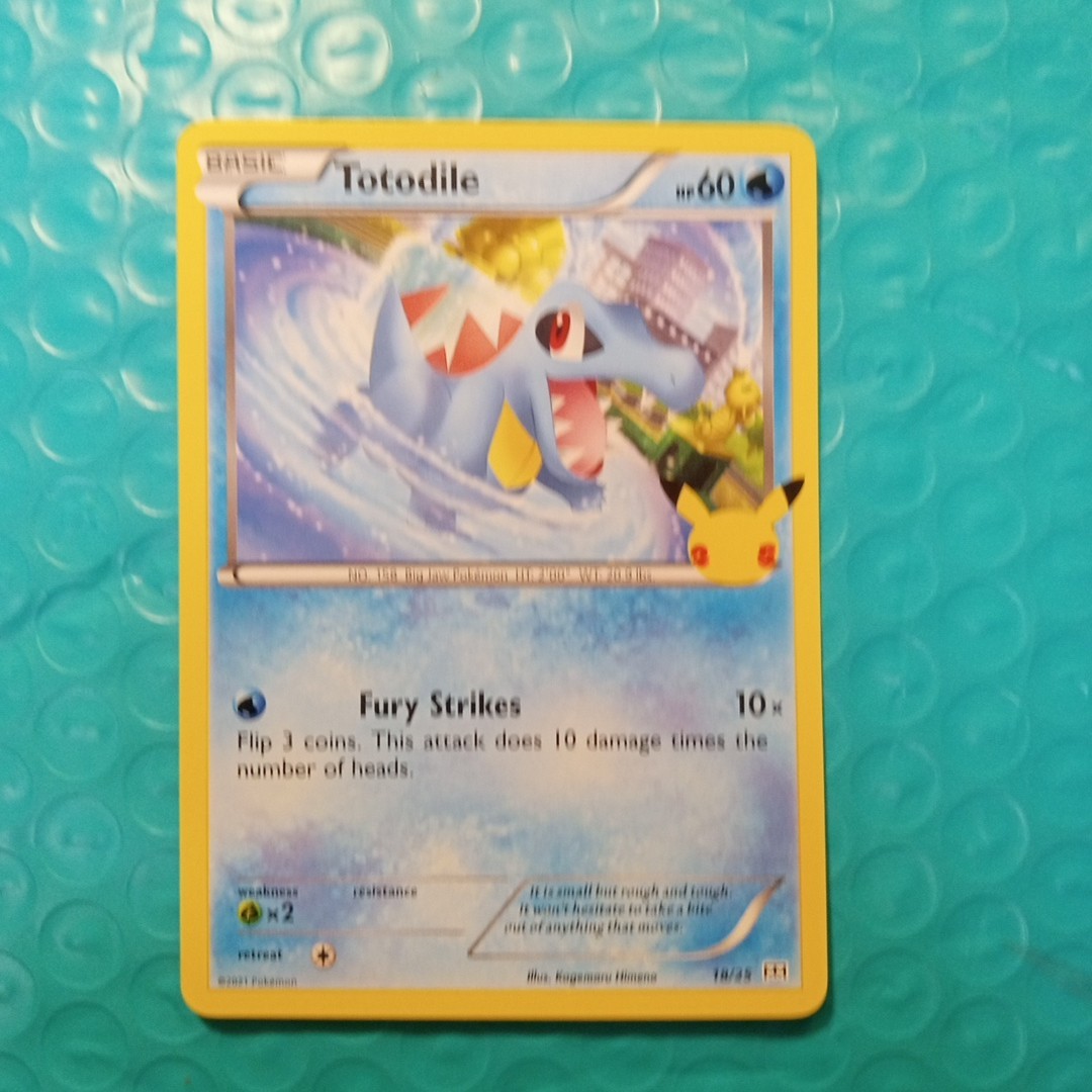 totodile pokemon card mcdonalds 2021 Pokémon McDonald's Collection 18/25 CGC 8.5 NM/Mint+ – Oblivion Collectibles Weakness / Resistance / Retreat Cost PSA9 - 2021 Pokemon -