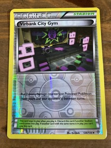 Virbank City Gym 126/135 Plasma Storm Reverse Holo