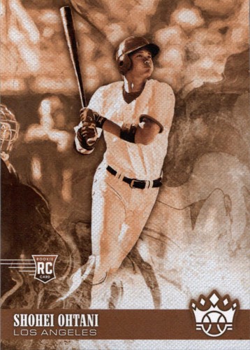 2018 Diamond Kings Sepia Variations #76 Shohei Ohtani ROOKIE CARD Los A ID:71503