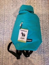 ICEMULE Jaunt 9L Collapsible Waterproof Backpack Cooler Turquoise