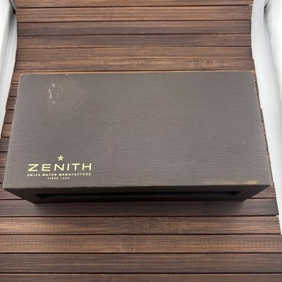Box Armbanduhr Zenith El Primero Jahre 2010 24 x 11,5 X 7 CM