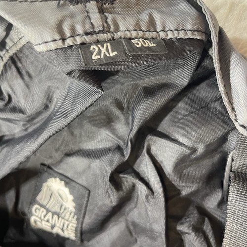 Granite Gear Compression Sleeping Bag Stuff Sack 2XL Backpacking Hiking Black M2 - Picture 3 of 3