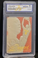 KOBE BRYANT 1996 Fleer Flair Showcase Legacy Rookie Feel The Game Home 23kt Gold