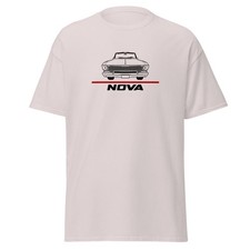 For Chevrolet Nova 1963 Convertible Fans Drop Top T-shirt Birthday Gift