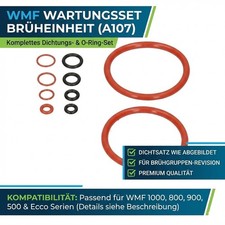 Wartungsset Brüheinheit WMF 1000 800 900 500 Brühgruppe Dichtungen A107/#50