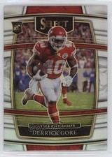 2021 Panini Select Concourse Silver Prizm Derrick Gore #84 1if9
