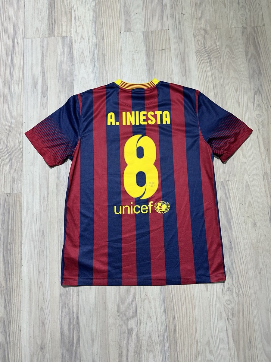 Nike FC Barcelona シャツ L IBARÇA 2 FC Barcelona 2001/02 Boys Nike Shirt | Football Boys Girls