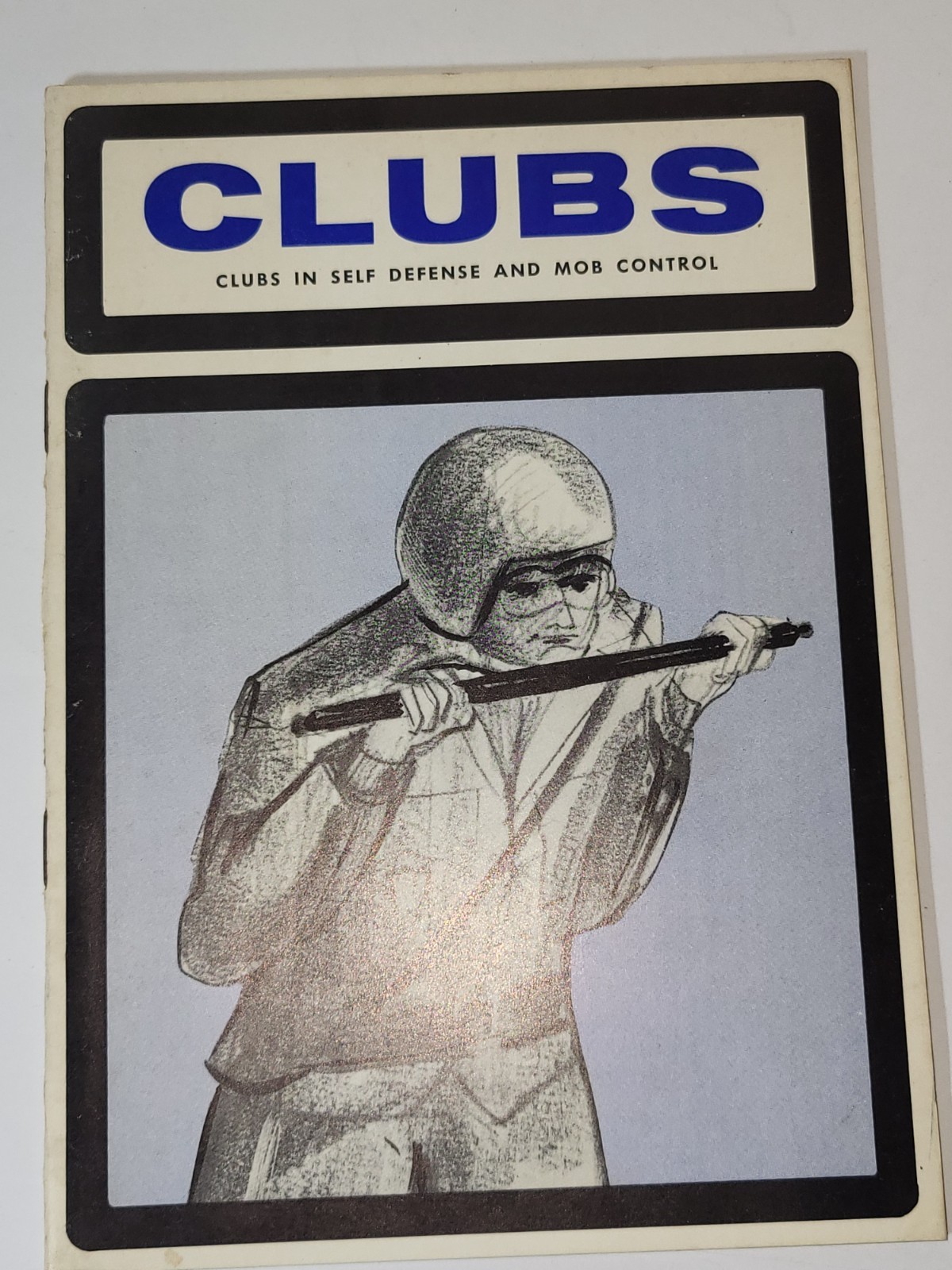 Vintage 1968 Clubs Self Defense Mob Control Police Baton Manual Monadnock Book