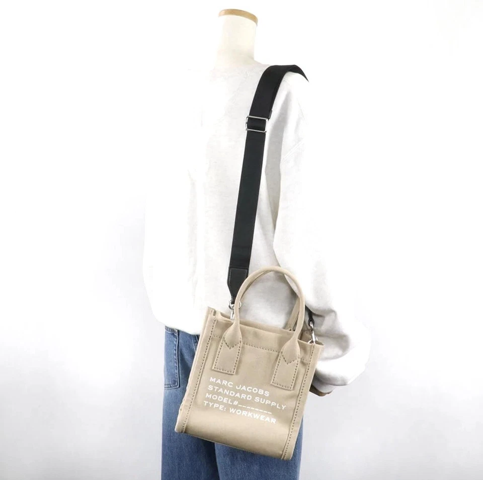 BOLSO PEQUEÑO DE LONA Marc Jacobs 4S4HCR003H02 260 Beige Outlet Foto 4 de 4