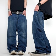 Vintage y2k baggy wide leg faded stonewash grunge archive skater jeans