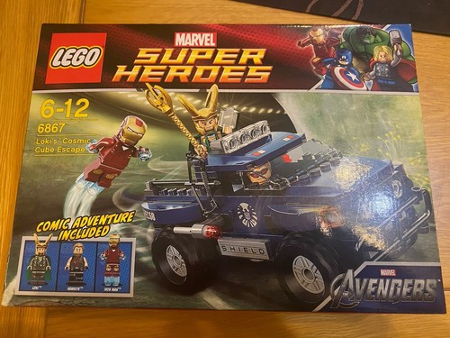 Lego 6867 Marvel Superheroes. Loki’s Cosmic Cube Escape, Brand new, sealed. MIB - Picture 1 of 2