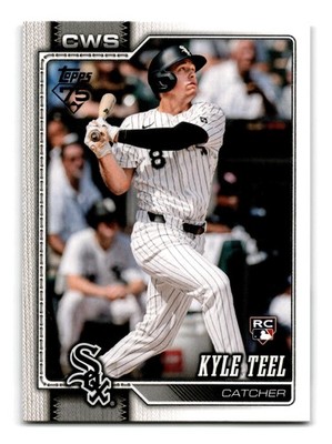 Kyle Teel RC Rookie 2026 Topps #201 Chicago White Sox Centered Mint to Gem