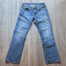 Vintage 2000s True Religion Straight Leg Jeans | Made in USA | Size 33