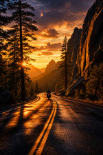 Digital Image Picture Photo Wallpaper Background Desktop Sunset AI Art Product