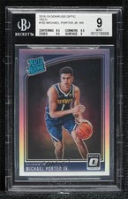 2018 Donruss Optic Rated Rookie Holo Prizm Michael Porter Jr #182 BGS 9 MINT 4l6