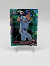 2022 Bowman Chrome Sapphire Edition - Prospects Dustin Harris #BCP-190 Aqua /99