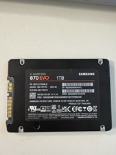 Samsung 870 EVO 1TB 2.5" SATA III Internal SSD V-NAND MZ-77E1T0