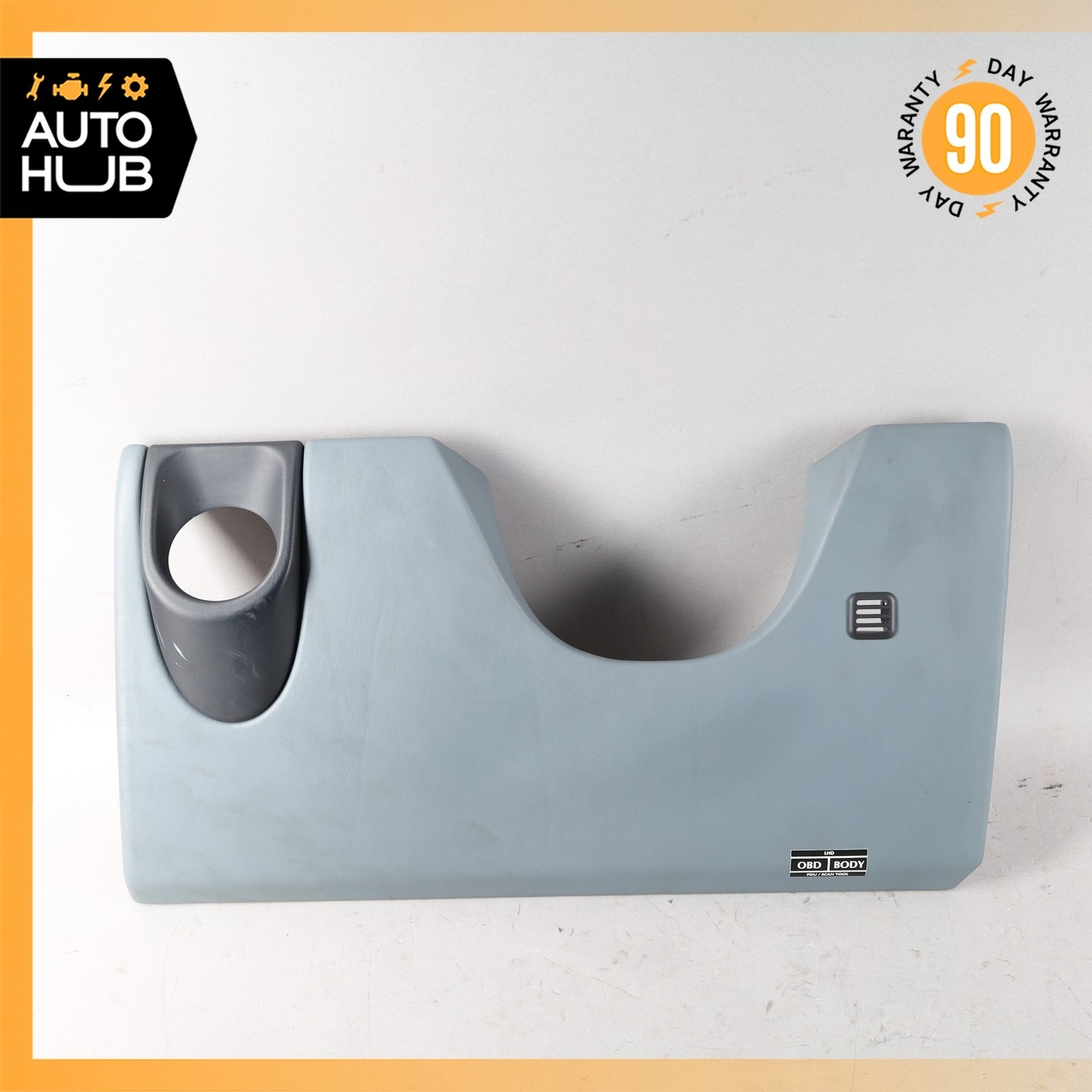 05-12 Aston Martin DB9 Dashboard Lower Driver Knee Cover Panel Blue OEM