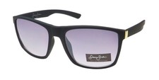 NEW SEAN JOHN SJSPL3479 SUNGLASSES MENS 003 SQUARE PLASTIC 0-0-0 FULL-RIM BLACK