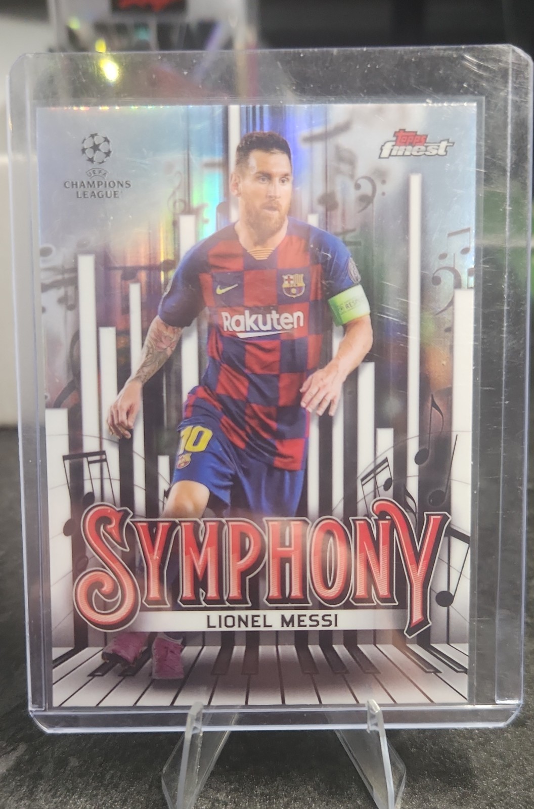 2024-25 Topps Finest Uefa Club Competitions - Finest Symphony Lionel Messi #SY-2