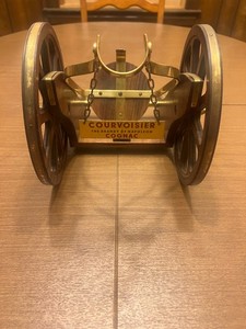 Vintage Cognac Wagon Bottle Holder