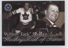 2002 Maple Leafs Platinum Collection Hockey Hall of Fame Turk Broda #45 HOF 11ng