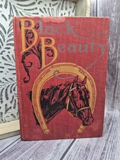 Vintage Black Beauty Autobiography of a Horse Book Anna Sewell USA Illustrated