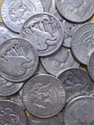 20 Coin Roll of 90% Silver Half Dollars ($10 Face Value) SKU01