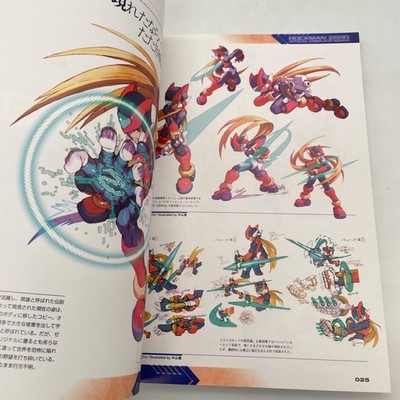 CAPCOM Rockman Mega Man Zero Official Complete Works Art Book